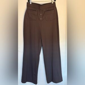NWT — Halara Super-stretchy High-waisted Faux-button Multi-pocket Pants, L